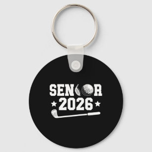 Golf Senior 2026 Graduation Senior Golf Player 202 Key Ring