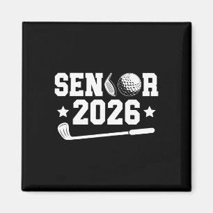 Golf Senior 2026 Graduation Senior Golf Player 202 Magnet