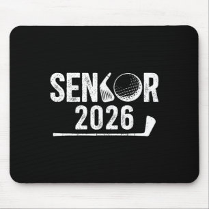 Golf Senior 2026 Graduation Senior Golf Player 202 Mouse Pad