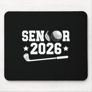 Golf Senior 2026 Graduation Senior Golf Player 202 Mouse Pad
