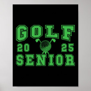 Golf Senior Night Golf Senior 2025 Graduation 32  Poster