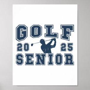 Golf Senior Night Golf Senior 2025 Graduation 61 Poster