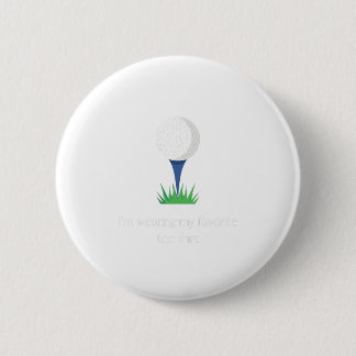 Golf Shirt 6 Cm Round Badge