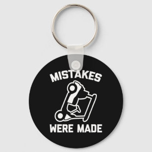 Golf Shirt Mistakes Were Made (golf Cart) Funny Go Key Ring