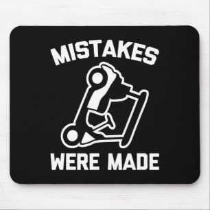 Golf Shirt Mistakes Were Made (golf Cart) Funny Go Mouse Pad