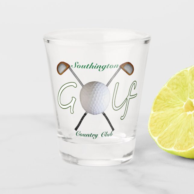 Golf Shot Glass (Front)