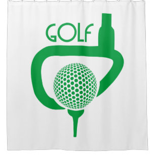 Golf Shower Curtain