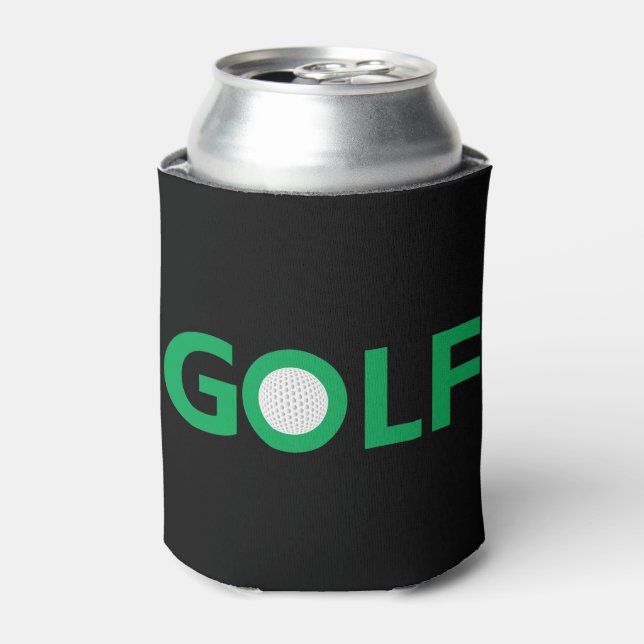 Golf sign can cooler (Can Front)