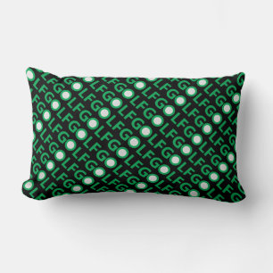 Golf sign lumbar cushion