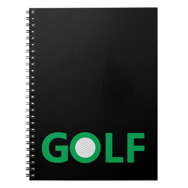 Golf sign notebook (Front)