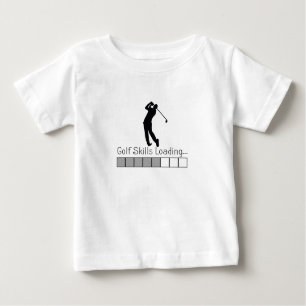Golf skills loading Cute Golf, Future Golfer Baby T-Shirt