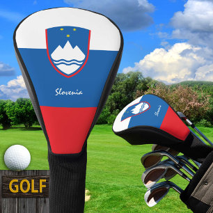 Golf Slovenia & Slovenian Flag / Golf Clubs Covers
