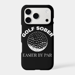 Golf Sober Easier By Par Funny Golfing Quote
