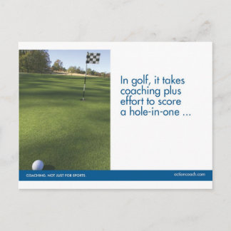 Golf Sports Postcard