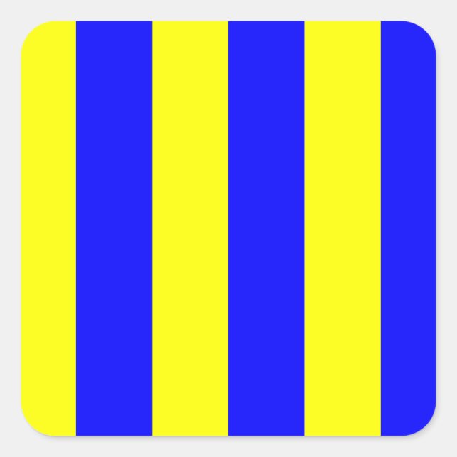 Golf Square Sticker (Front)