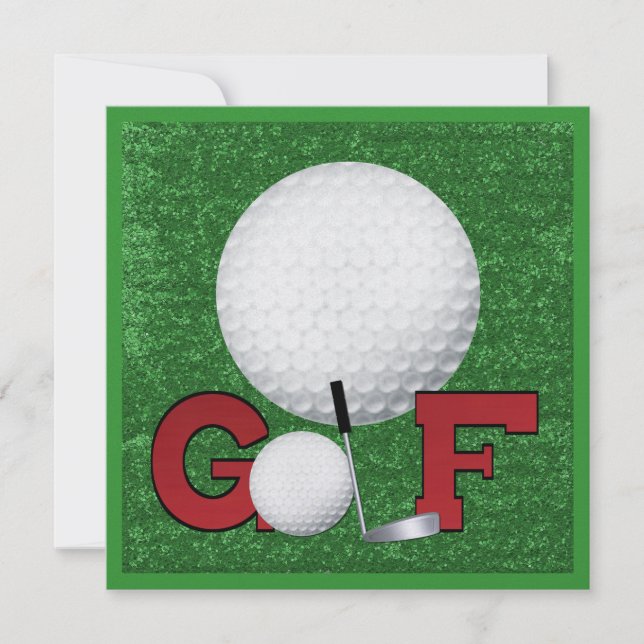 Golf - SRF Invitation (Front)
