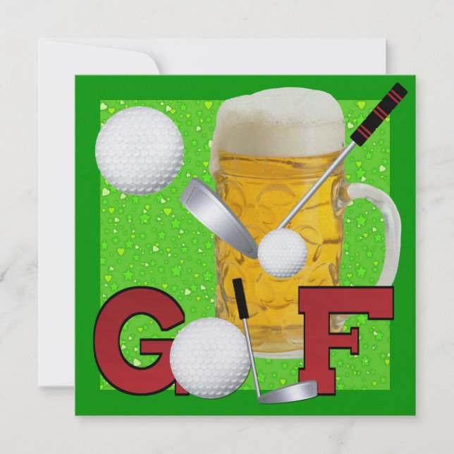 Golf - SRF Invitation (Front)