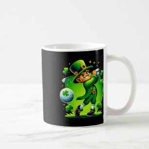 Golf St Patricks Day Golf Irish Golfing Coffee Mug