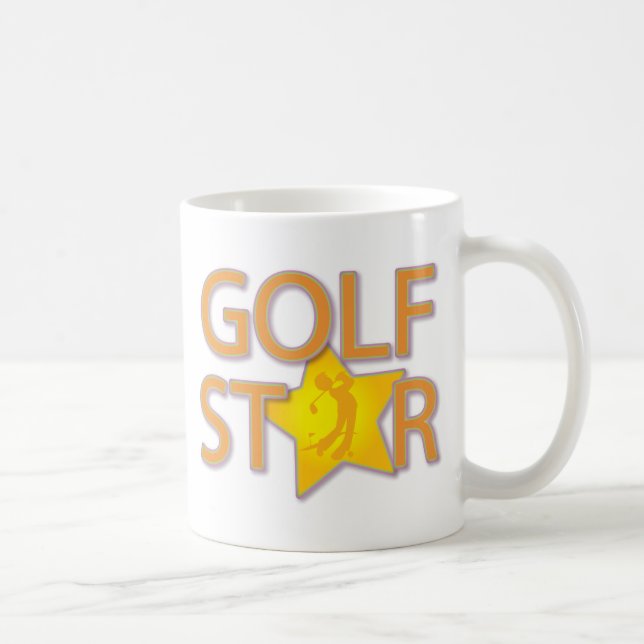 Golf Star Coffee Mug (Right)