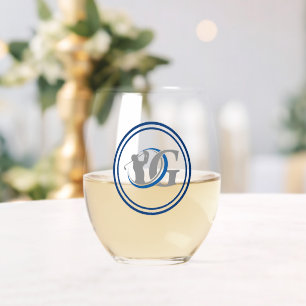 Golf Stemless Wine Glass