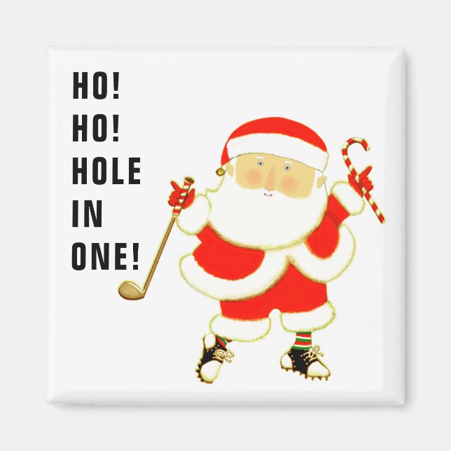 Golf stocking stuffer magnet (Front)