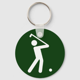 Golf Symbol Keychain