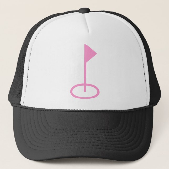 Golf Symbol Trucker Hat (Front)