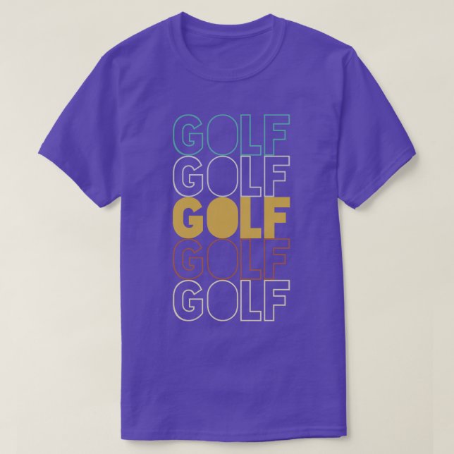 Golf           T-Shirt (Design Front)