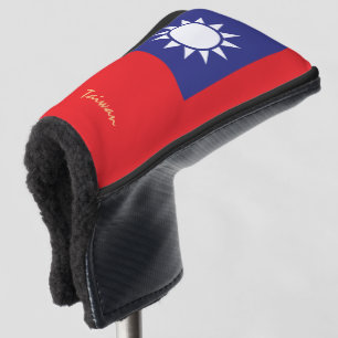 Golf Taiwan & Taiwanese Flag / Golf Clubs Covers