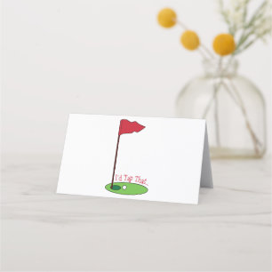 Golf Tap Place Card