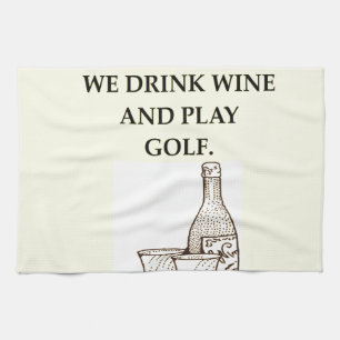 GOLF TEA TOWEL