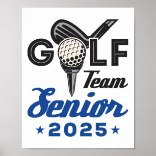 Golf Team Senior 2025 Graduation Night Cl Of 2025  Poster