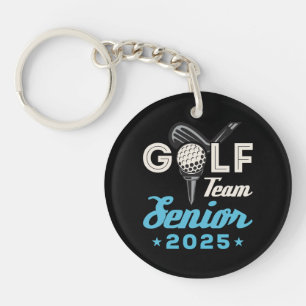 Golf Team Senior Class of 2025 Golfer Key Ring