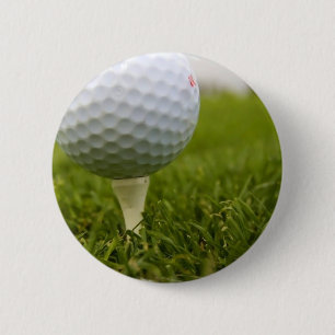 Golf Tee Design Button