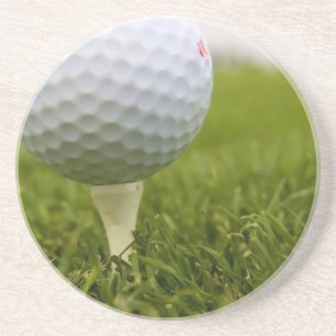Golf Tee Design Coasters