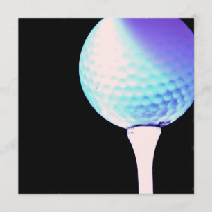 Golf Tee Invitation