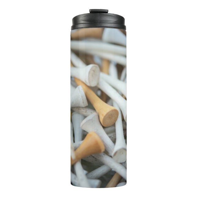 Golf Tees Thermal Tumbler (Front)