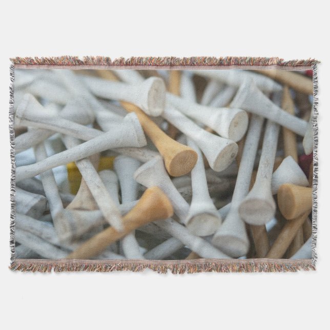 Golf Tees Throw Blanket (Front)