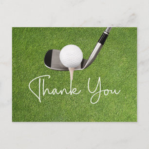 Golf Thank you card