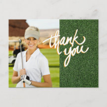 Golf Thank you Create your own photo golfer
