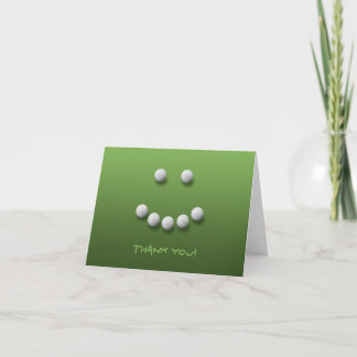 Golf Thank You! You Card