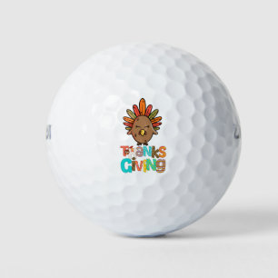 Golf Thanksgiving with turkey trot Golf Balls