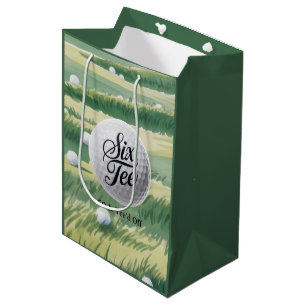 Golf Theme 60 & Tee’d Off Birthday Party  Medium Gift Bag