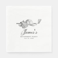 Golf Theme Retirement Party Custom