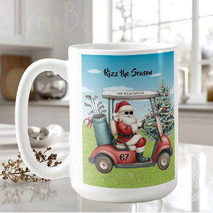 Golf Theme Rizz the Season 67 Name Coffee Mug