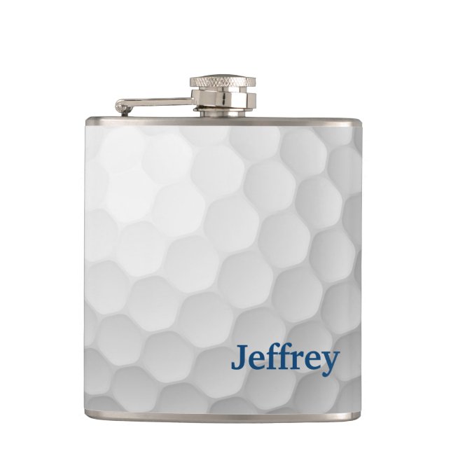 Golf Themed Flask Personalised (Front)