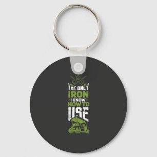 Golf - This Is The Only Iron Key Ring