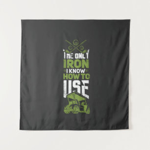 Golf - This Is The Only Iron Tapestry