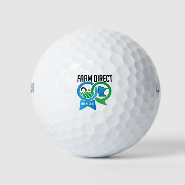Golf Time with Farm Direct Minnesota Balls (Front)
