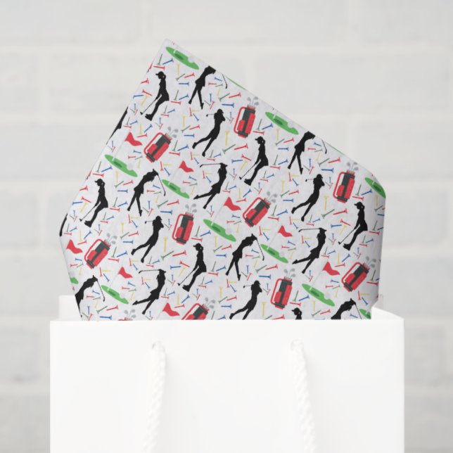 Golf Tissue Paper (Women) (Gift Bag)